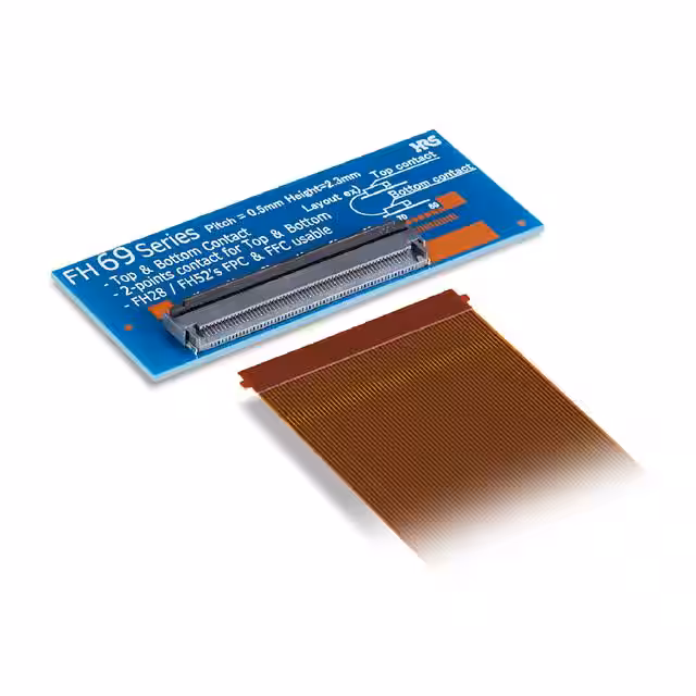 FH69-60S-0.5SH Hirose Electric Co Ltd  Gruppi di connettori FFC FPC (flessibili piatti)